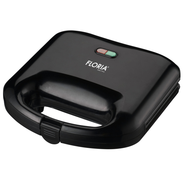 Сендвічниця тостер Floria ZLN4304, 750W, black