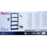 Стелаж універсальний на 5 полиць Universal 84-5 - Зображення 5