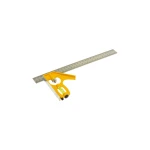 Кутник столяра комбінований MASTERTOOL 300 мм з капсулою AL-SS 30-3510