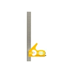 Кутник столяра комбінований MASTERTOOL 300 мм з капсулою AL-SS 30-3510 - Зображення 2