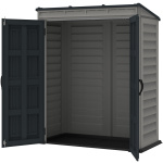 Сарай пластиковий YardMate 171x92x202 см темно-сірий - Зображення 5