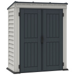 Сарай пластиковий YardMate 171x92x202 см темно-сірий