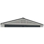 Сарай пластиковий YardMate 171x171x210 см темно-сірий - Зображення 2