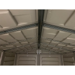 Сарай пластиковий YardMate 171x171x210 см темно-сірий - Зображення 10