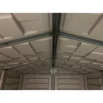 Сарай пластиковий YardMate 171x171x210 см темно-сірий - Зображення 10