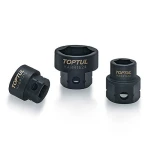 Головка ударна низькопрофільна з 6-гр. хвостовиком 1/2" 19мм TOPTUL KABR1619