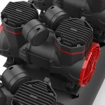Компресор безмасляний поршневий 100л, 3*1,45 кВт, 220 В AUARITA 2-1450X3F100-220 - Зображення 4