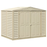 Сарай пластиковий DuraMate 240x163x186 см слонова кістка