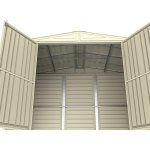 Сарай пластиковий DuraMate 240x163x186 см слонова кістка - Зображення 5