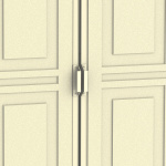 Сарай пластиковий DuraMate 240x163x186 см слонова кістка - Зображення 6