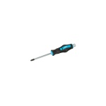 Викрутка ударна хрестова магнітна MASTERTOOL EXTERNAL HEX PH2х100 мм ручка з TPR покриттям 49-6210