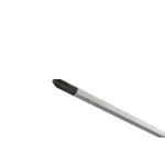 Викрутка ударна хрестова магнітна MASTERTOOL EXTERNAL HEX PH2х100 мм ручка з TPR покриттям 49-6210 - Зображення 3