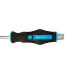 Викрутка ударна хрестова магнітна MASTERTOOL EXTERNAL HEX PH2х100 мм ручка з TPR покриттям 49-6210 - Зображення 5