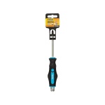Викрутка ударна хрестова магнітна MASTERTOOL EXTERNAL HEX PH2х100 мм ручка з TPR покриттям 49-6210 - Зображення 7