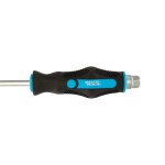 Викрутка ударна хрестова магнітна MASTERTOOL EXTERNAL HEX PH2х150 мм ручка з TPR покриттям 49-6215 - Зображення 4