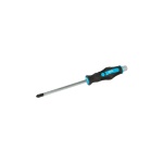 Викрутка ударна хрестова магнітна MASTERTOOL EXTERNAL HEX PH3х150 мм ручка з TPR покриттям 49-6315