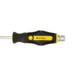 Викрутка ударна шліцева магнітна MASTERTOOL EXTERNAL HEX SL5х75 мм ручка з TPR покриттям 49-6575 - Зображення 5
