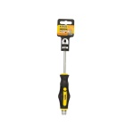 Викрутка ударна шліцева магнітна MASTERTOOL EXTERNAL HEX SL6х100 мм ручка з TPR покриттям 49-6610 - Зображення 7