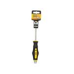 Викрутка ударна шліцева магнітна MASTERTOOL EXTERNAL HEX SL6х100 мм ручка з TPR покриттям 49-6610 - Зображення 7