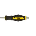 Викрутка ударна шліцева магнітна MASTERTOOL EXTERNAL HEX SL6х125 мм ручка з TPR покриттям 49-6612 - Зображення 4