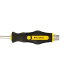 Викрутка ударна шліцева магнітна MASTERTOOL EXTERNAL HEX SL6х125 мм ручка з TPR покриттям 49-6612 - Зображення 5