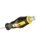 Викрутка ударна шліцева магнітна MASTERTOOL EXTERNAL HEX SL6х150 мм ручка з TPR покриттям 49-6615 - Зображення 6