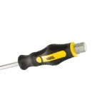 Викрутка ударна шліцева магнітна MASTERTOOL EXTERNAL HEX SL8х150 мм ручка з TPR покриттям 49-6815 - Зображення 6