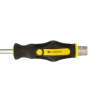 Викрутка ударна шліцева магнітна MASTERTOOL EXTERNAL HEX SL8х200 мм ручка з TPR покриттям 49-6820 - Зображення 5