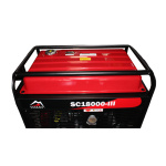 VULKAN Генераторна установка SC18000-III 1ф 15 кВт, ел.старт, бак-60л, кнопка - Зображення 5
