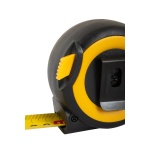 Рулетка MASTERTOOL 5 м 19 мм з магнітами автоматичний фіксатор покриття TPR храповий механізм 61-0519 - Зображення 2
