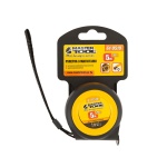Рулетка MASTERTOOL 5 м 19 мм з магнітами автоматичний фіксатор покриття TPR храповий механізм 61-0519 - Зображення 4