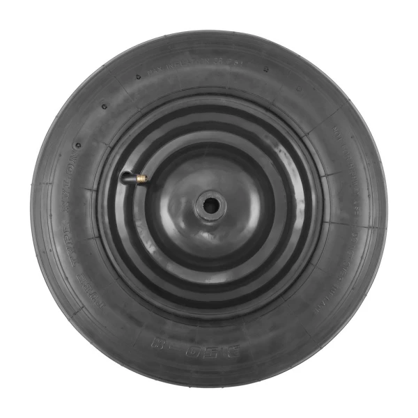 Колесо пневматичне MASTERTOOL з камерою PN 3.5х8 Ø 37 см 79-9829