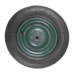 Колесо пневматичне MASTERTOOL з камерою PN 3.5х8 Ø 37 см підшипник 79-9842