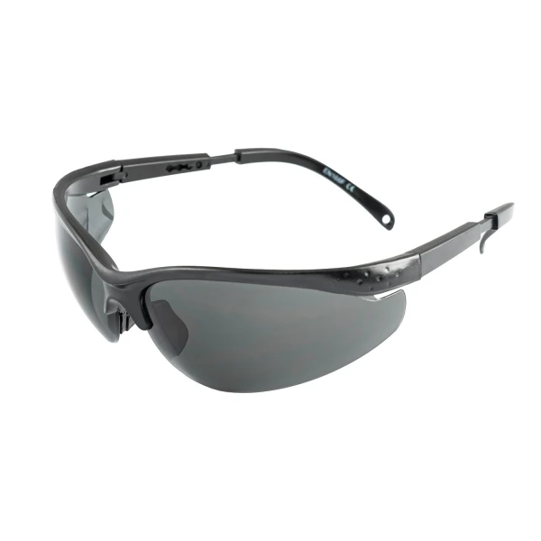 Окуляри відкриті MASTERTOOL SPORTLINE GREY захист від подряпин ANTI-SCRATCH регульовані дужки 82-0001
