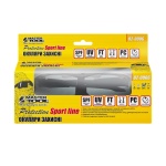 Окуляри відкриті MASTERTOOL SPORTLINE BLACK панорамна лінза захист від подряпин ANTI-SCRATCH 82-0006 - Зображення 5