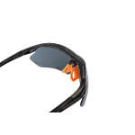 Окуляри відкриті MASTERTOOL SPORTLINE GREY панорамна лінза напівоправа захист від подряпин ANTI-SCRATCH протиковзкі дужки 82-0008 - Зображення 3