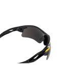 Окуляри відкриті MASTERTOOL SPORTLINE BLUE MIRROR панорамна лінза напівоправа протиковзкі дужки 82-0011 - Зображення 3