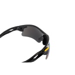 Окуляри відкриті MASTERTOOL SPORTLINE GOLD MIRROR панорамна лінза напівоправа протиковзкі дужки 82-0012 - Зображення 3