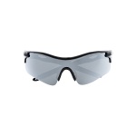 Окуляри відкриті MASTERTOOL SPORTLINE SILVER MIRROR панорамна лінза напівоправа протиковзкі дужки 82-0013 - Зображення 4