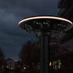 LED світильник автономний парковий IP54 VIDEX 1400Lm Сенсорний - Зображення 9
