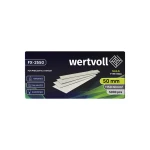 Цвях загартований для пневмостеплера WERTVOLL тип 18GA 50 мм/1.0х1.25 мм 5000 шт FX-2550 - Зображення 2
