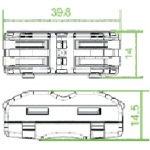 Будівельно-монтажна клема СМК 222-422P TNSy - Зображення 6