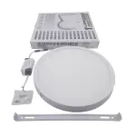 Світильник накладний LED Round Downlight 24W-220V-1700L-4000K Alum TNSy - Зображення 5