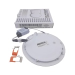Світильник врізний LED Round Downlight 12W-220V-850L-4000K Alum TNSy - Зображення 4