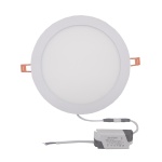 Світильник врізний LED Round Downlight 18W-220V-1300L-4000K Alum TNSy