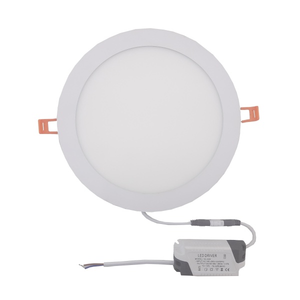Світильник врізний LED Round Downlight 18W-220V-1300L-4000K Alum TNSy