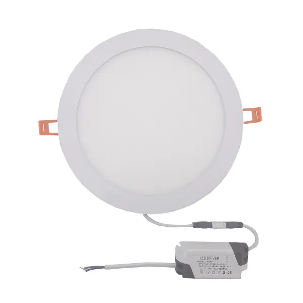 Світильник врізний LED Round Downlight 18W-220V-1300L-4000K Alum TNSy