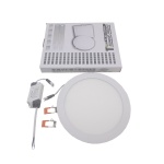 Світильник врізний LED Round Downlight 18W-220V-1300L-4000K Alum TNSy - Зображення 3