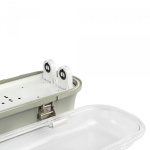 LED світильник IP65 лінійний під лампу 2хТ8 VIDEX 1,2М 220V - Зображення 5