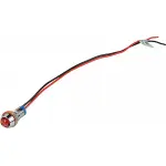 Сигнальна арматура AС22C-8 червона 220V AC - Зображення 2